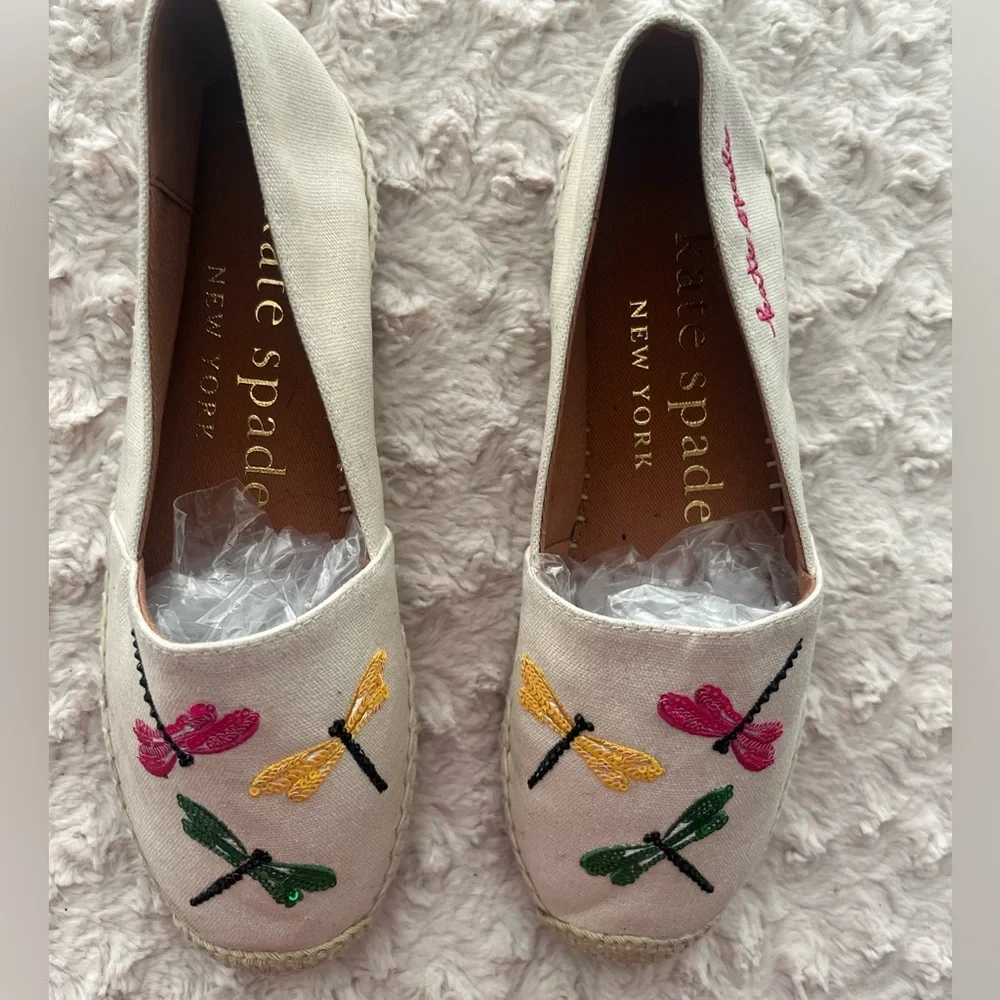 Kate Spade Dragonfly‎ espadrilles NEW